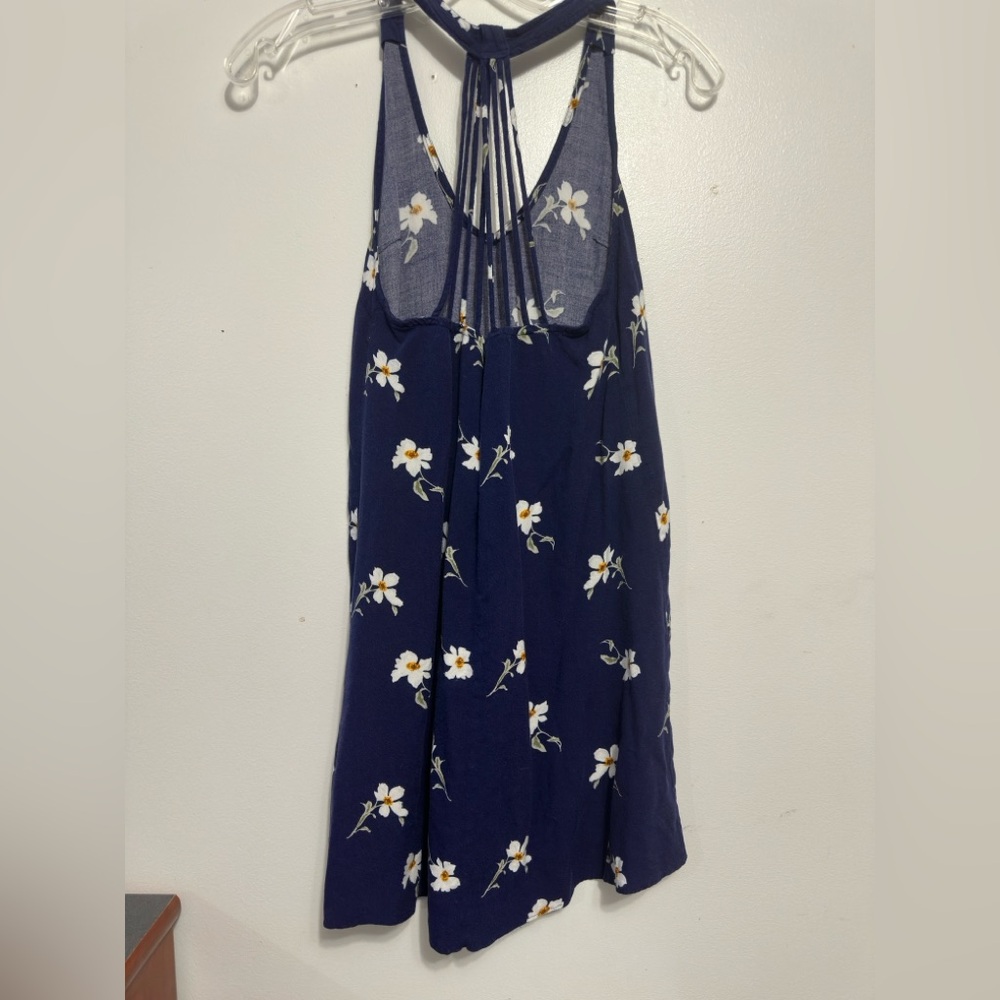 American Eagle Outfitters Navy Floral Dress - Picture 2 of 4